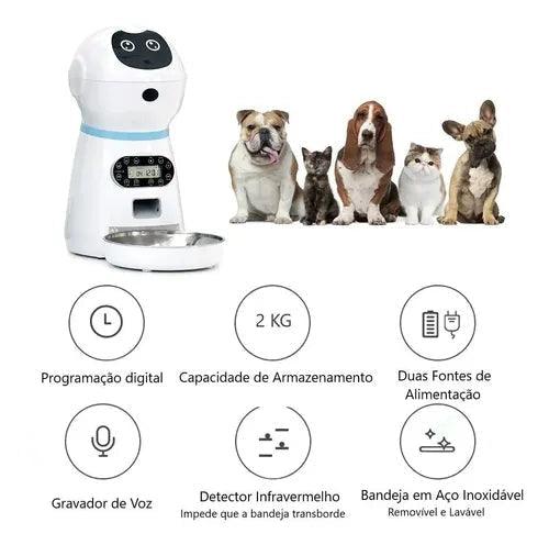 Comedouro Automático para Cachorro e Gato - Gadarelo